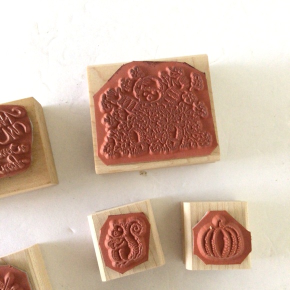 STAMPIN UP RUBBER STAMPS FALL THEMED - Picture 10 of 10